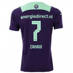 Camisola PSV Eindhoven Eran Zahavi 7 Equipamento Segundo 2021-2022 Manga Curta